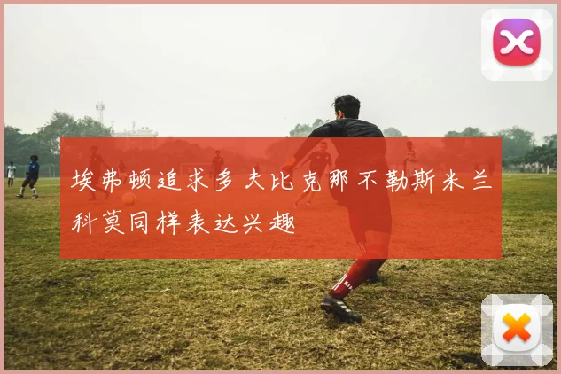 埃弗顿追求多夫比克那不勒斯米兰科莫同样表达兴趣